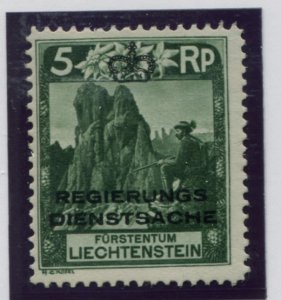 LIECHTENSTEIN   O1   MNH