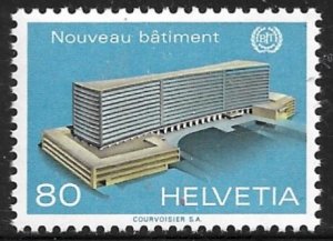 SWITZERLAND 1974 ILO Building International Labor Bureau Official Sc 3O104 MNH