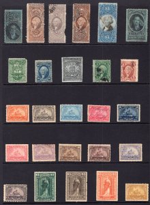 USA: Used & Unused Revenues - Ex-Old Time Collection - Album Page (76324)