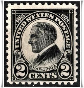 SC#610 2¢ Harding Single (1923) MNH