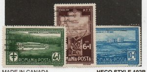 Romania B37-B39 Set Used