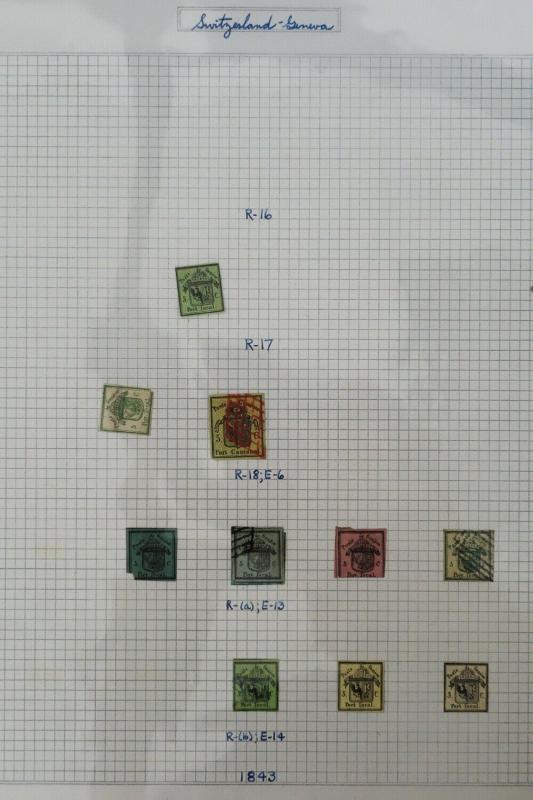 Switzerland Classic Reference Stamp Collection