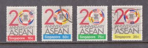 Singapore Scott #502-505 Used