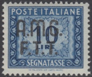 Italy Trieste A (AMG-FTT) - Segnatasse Sassone n.12 cv 300$ Variety MH*