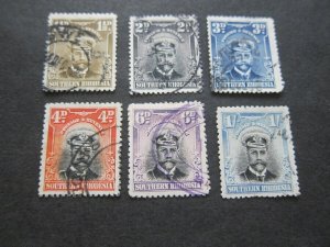 Southern Rhodesia 1924 Sc 3-6,10 FU