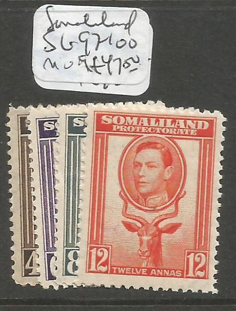 Somaliland Protectorate SG 97-100 MOG (5chi)