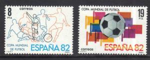 Spain 1980  MNH  Football championships  I   complete