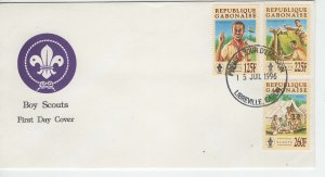 Gabon 1996 Sc 822-4 FDC