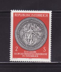 Austria 863 Set MNH Seal of Innsbruck University (A)