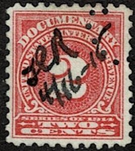 1914 United States Revenue Scott Catalog Number R197 Used