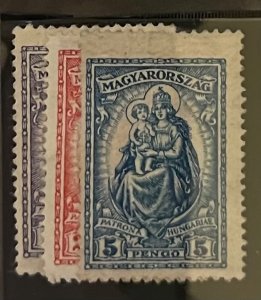 Hungary, 1926-1927, SC 415-427, LH Set