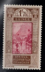 FRENCH GUINEA Scott  100 MH* stamp