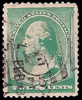 # 213 GREEN USED GEORGE WASHINGTON