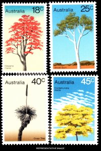 Australia Scott 677-680 Mint never hinged.