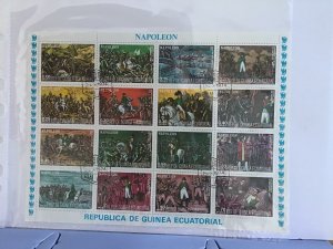 Rep de Guinea Ecuatorial Napoleón 1769-1821 Stamps Sheet R26012