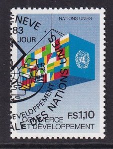 United Nations  Geneva  #118 cancelled 1983  trade 1.10fr