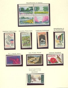 U.S. #SET/MIXED CONDITION 