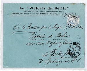 CS229 Egypt PYRAMIDS FRANKING *Victoria de Berlin* BANK Cover {samwells-covers}