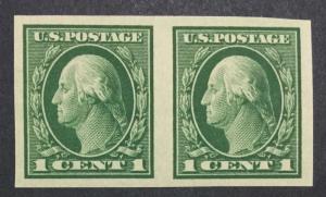 MOMEN: US #481 PAIR MINT OG NH XF-SUP $80 #20945