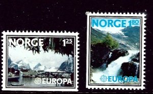 Norway 693-94 MNH 1970 Europa (ap3453)