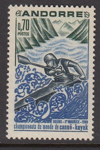 Andorra 190 Kayak MNH