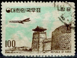 Korea South; 1961: Sc. # C24: Used Single Stamp