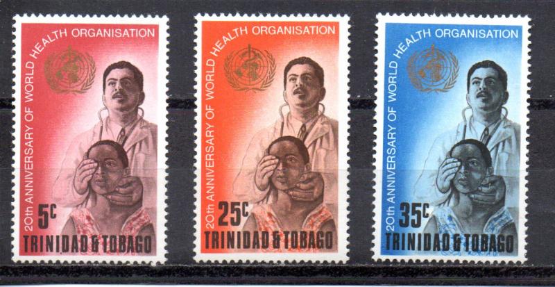 Trinidad and Tobago 133-135  MNH