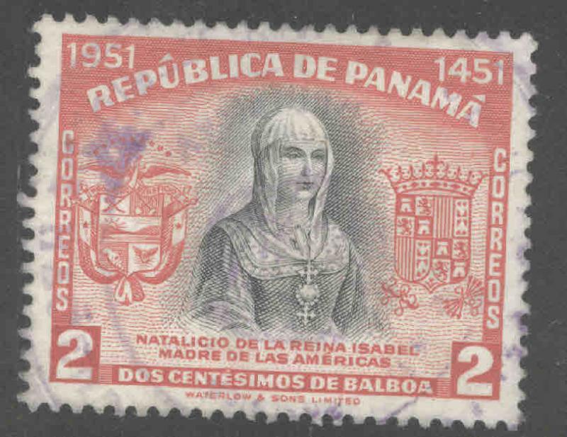 Panama  Scott 383 Used Queen Isabella stamp