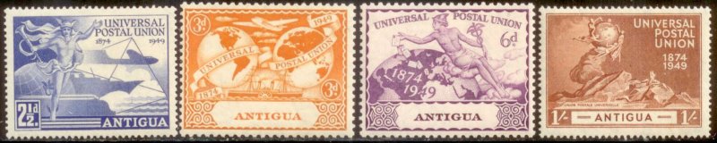 Antigua 1949 SC# 100-3 MLH-OG E35