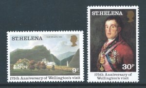 St. Helena #342-3 NH Duke of Wellington's Visit