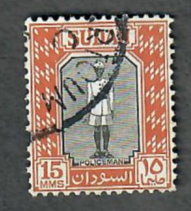 Sudan #104 used single