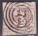 Thurn and Taxis 26 1865 Numeral Used