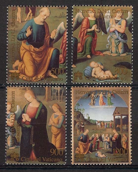 1999 - VATICAN - Scott #1124-1127 - MNH VF **