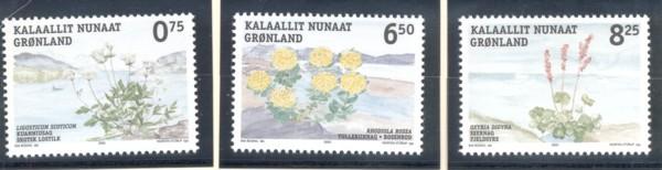 Greenland Sc 459-1 2005 Edible Plants stamp set mint NH