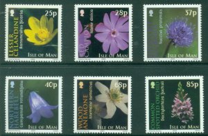 Isle of Man 2004 Flowers MUH