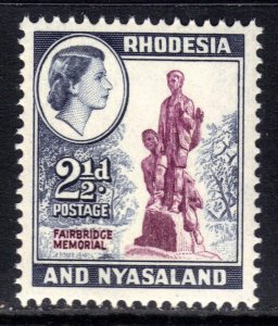 Rhodesia & Nyasaland 1959 - 62 QE2 2 1/2d Fairbridge Memorial Umm SG 21 ( G10...