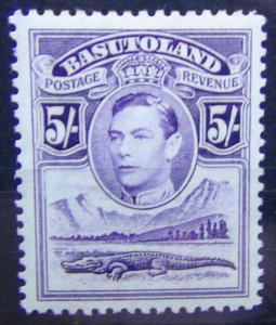 Basutoland 1938 5s MNH SG27