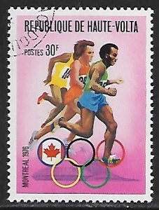 Upper Volta # 390 - Olympics, Sprinters - unused CTO....{KlZw15}