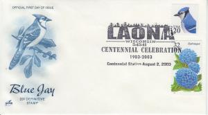 2003 Wisconsin Laona WI Centennial Pictorial 