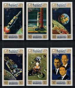 MANAMA 1971 - Space, Apollo 15 mission / complete set MNH