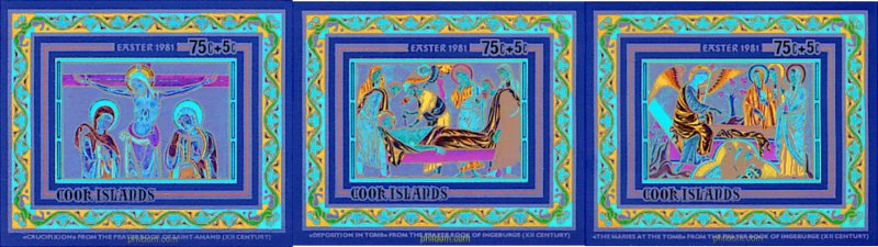 65675 MNH COOK Islas 1981 PASCUA
