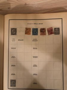 Modern Stamp Album Circa 1921