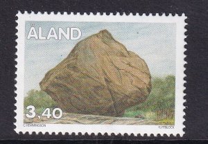 Aland islands   #96   MNH  1995  Erratic boulders  3.40m