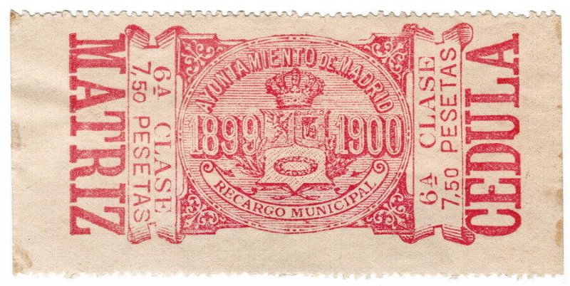 (I.B) Spain Revenue : Local Tax 7.50P (Madrid)