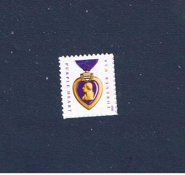 #4704 MVFNH S/A Purple Heart