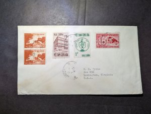 1965 Vietnam Cover Saigon to Lexington VA USA