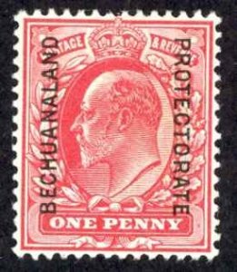 Bechuanaland Protectorate Sc# 77 MH 1905 1p Overprints