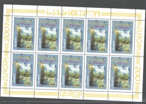 GEORGIA 2001 #270 - 271 MNH 1SET=$1.75