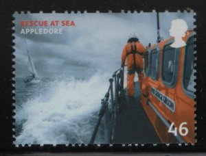 Great Britain 2008 MNH Sc 2558 46p Appledore Rescue at Sea Ships