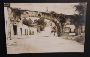 1951 Mexico Postcard Cover to Chicago IL USA Cuernavaca Mor RPPC Street Scene